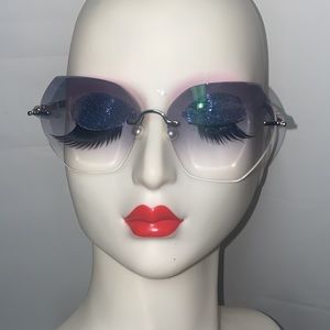 Designer Vintage Wood Lux Hexagon 18KT Gold & real Pearl nose pads NEW